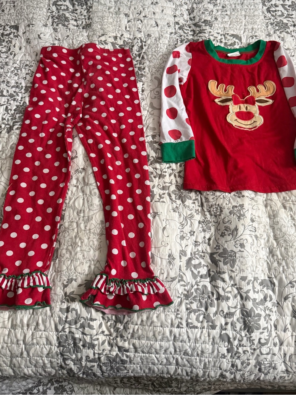 Girls Christmas Reindeer outfit size 6